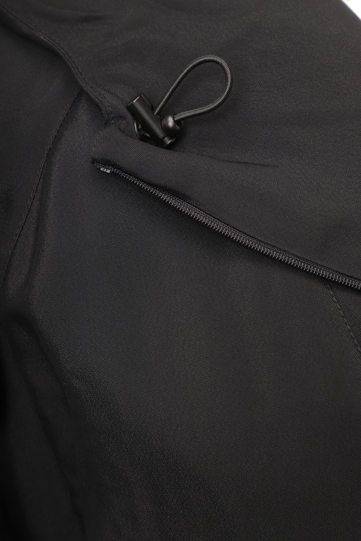 Puffer anorak with hood