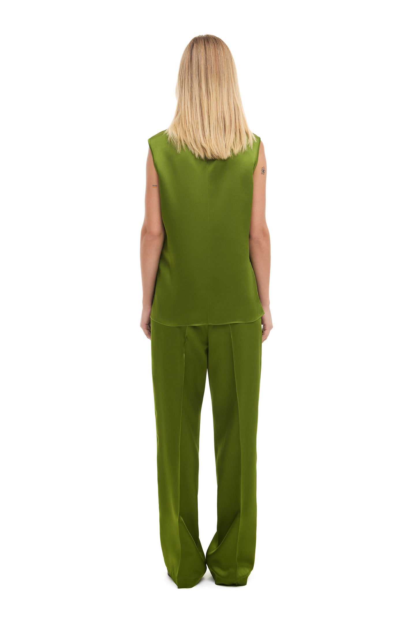 Leona trousers in silk