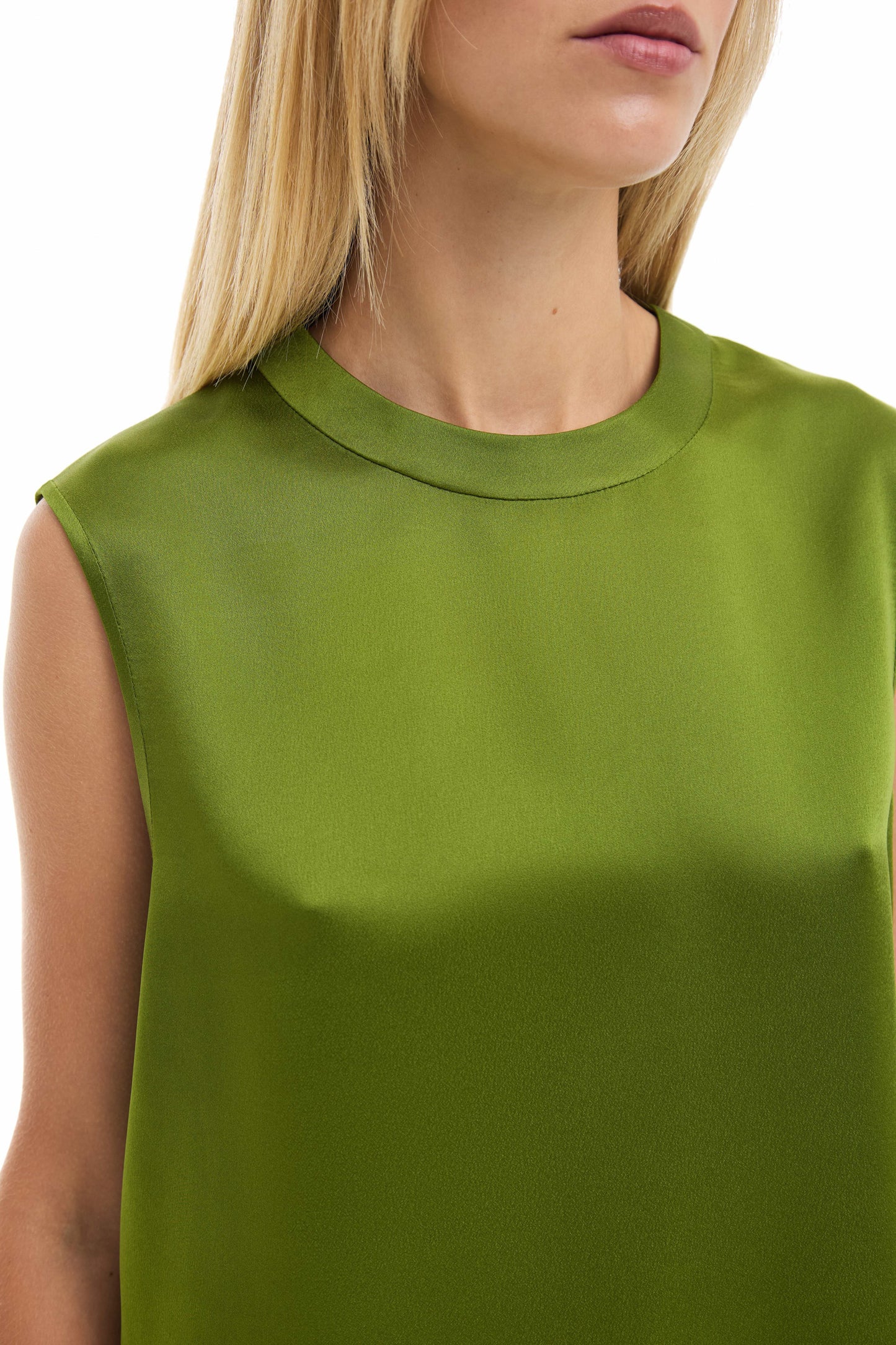 Silk tank top