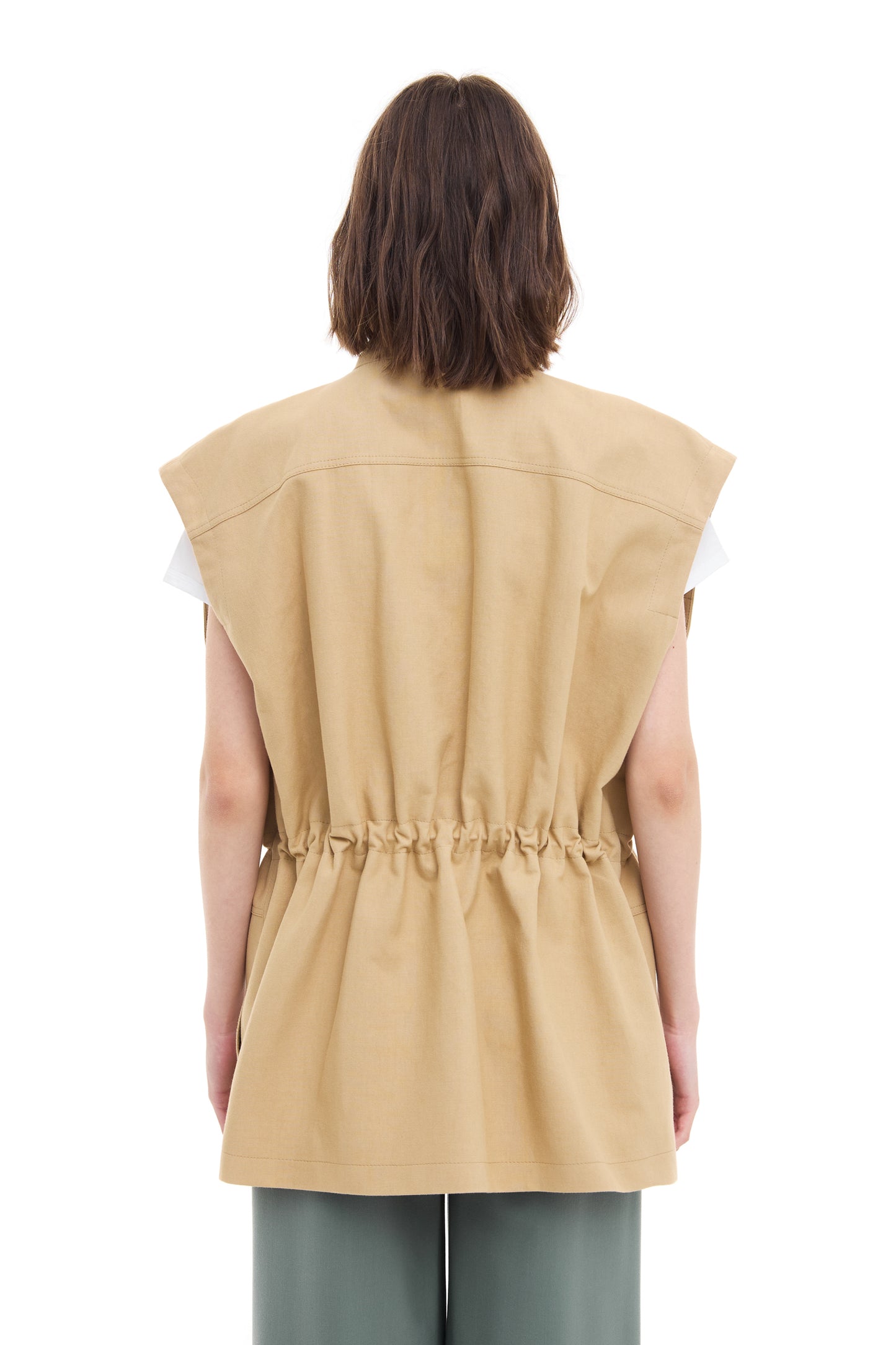 Cargo oversized vest