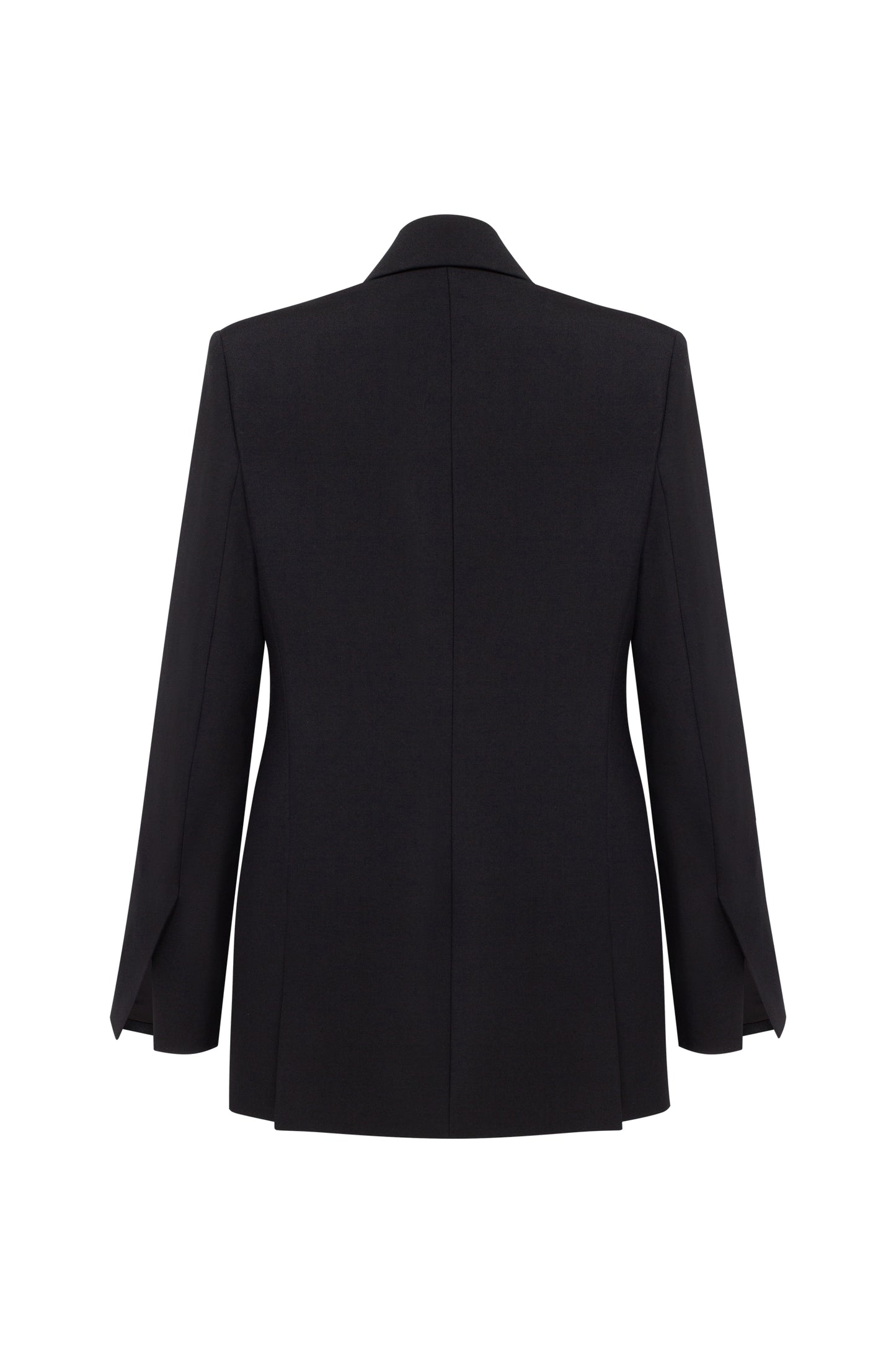 Fitted double-breasted jacket