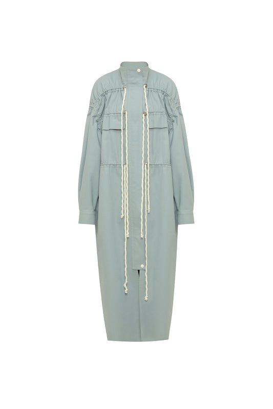 Cotton trench coat