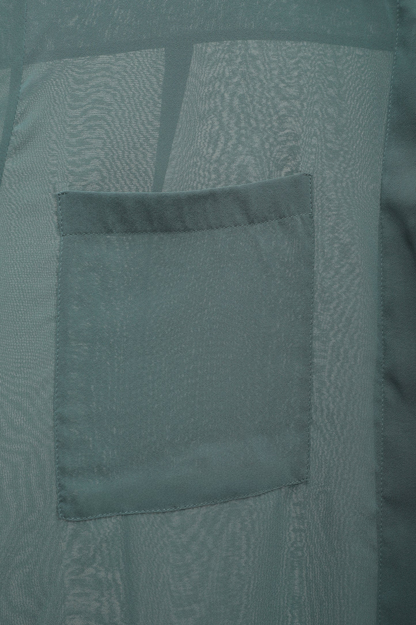 Silk blouse with patch pockets at the front