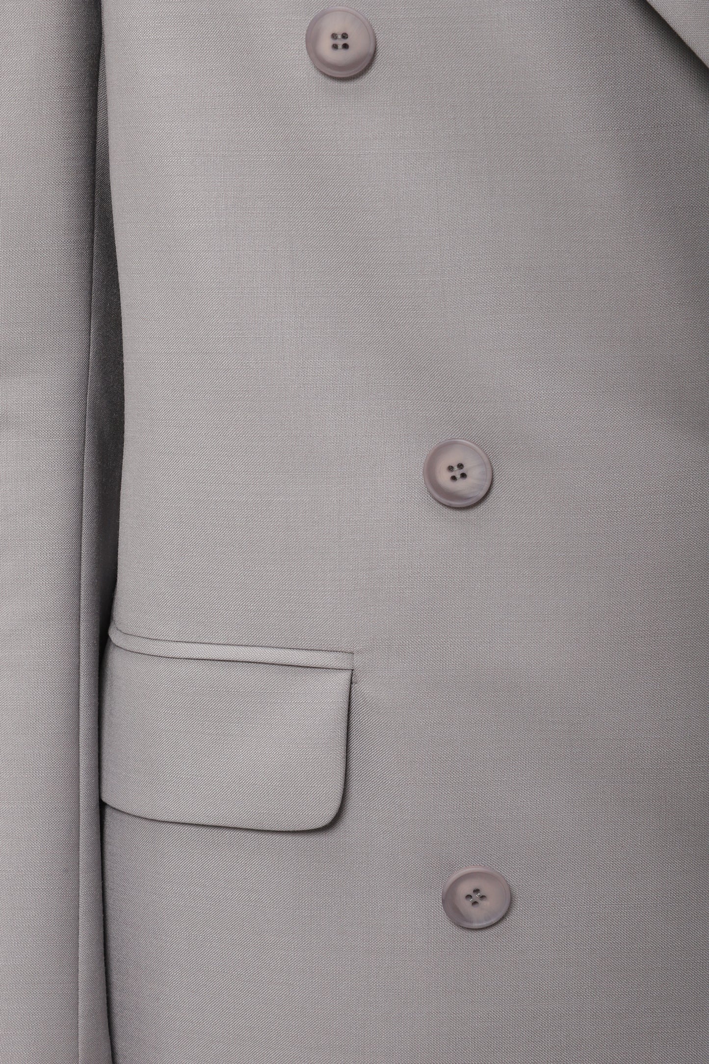 Double-breasted jacket in light wool