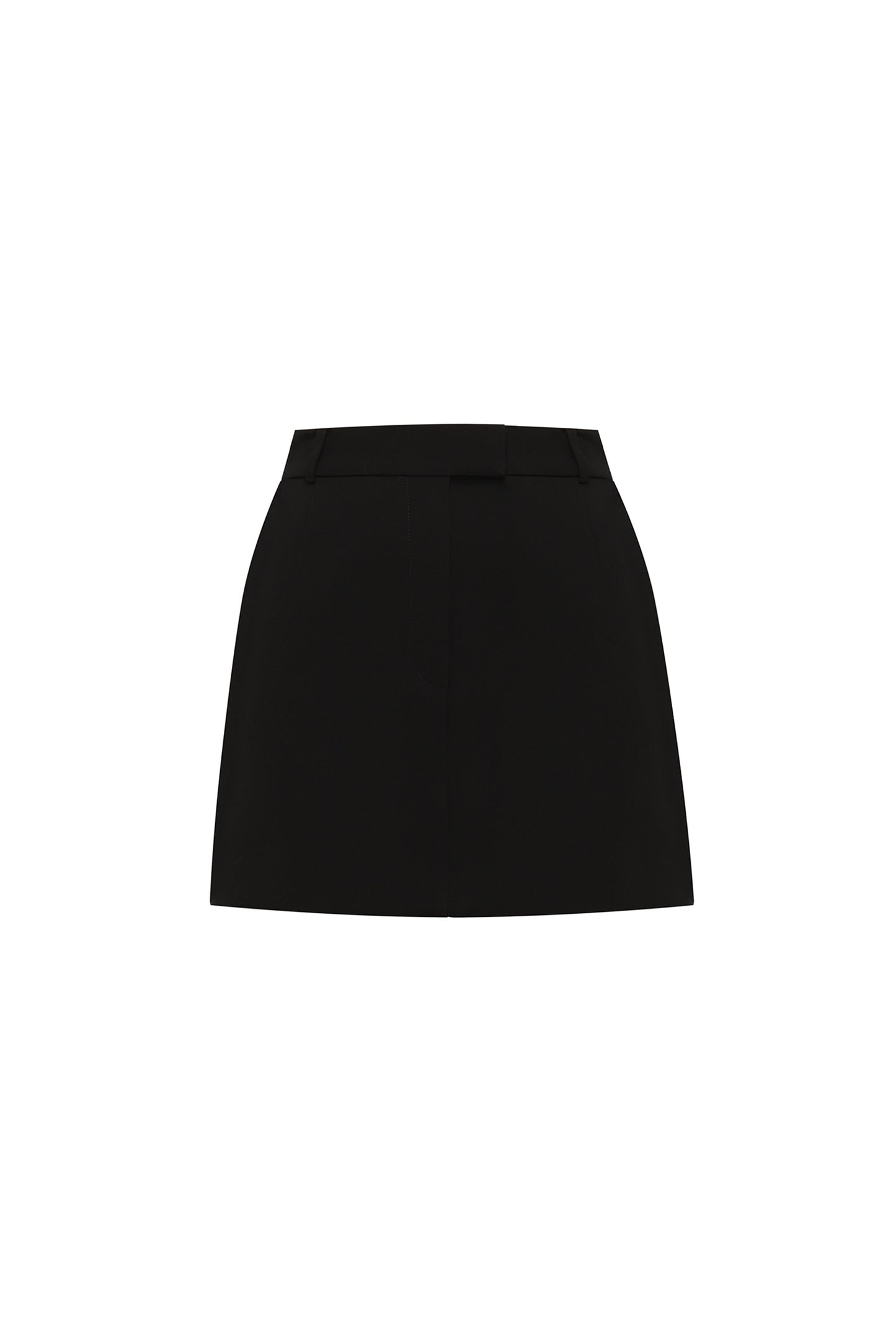 Mini skirt in black