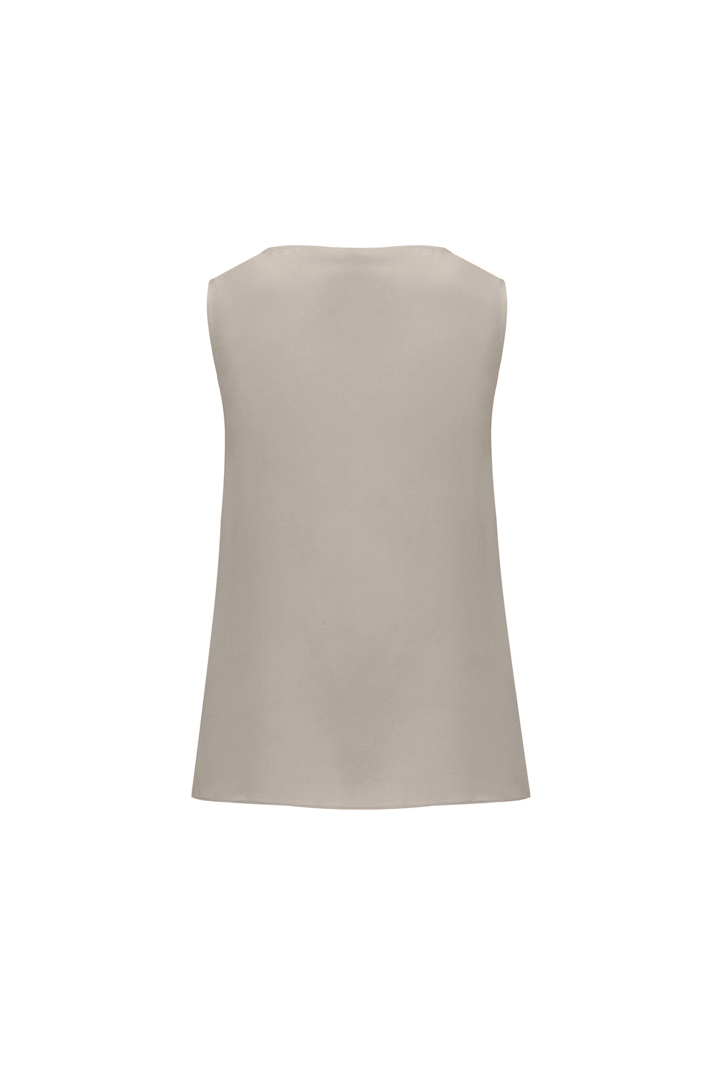 Silk top with buttons