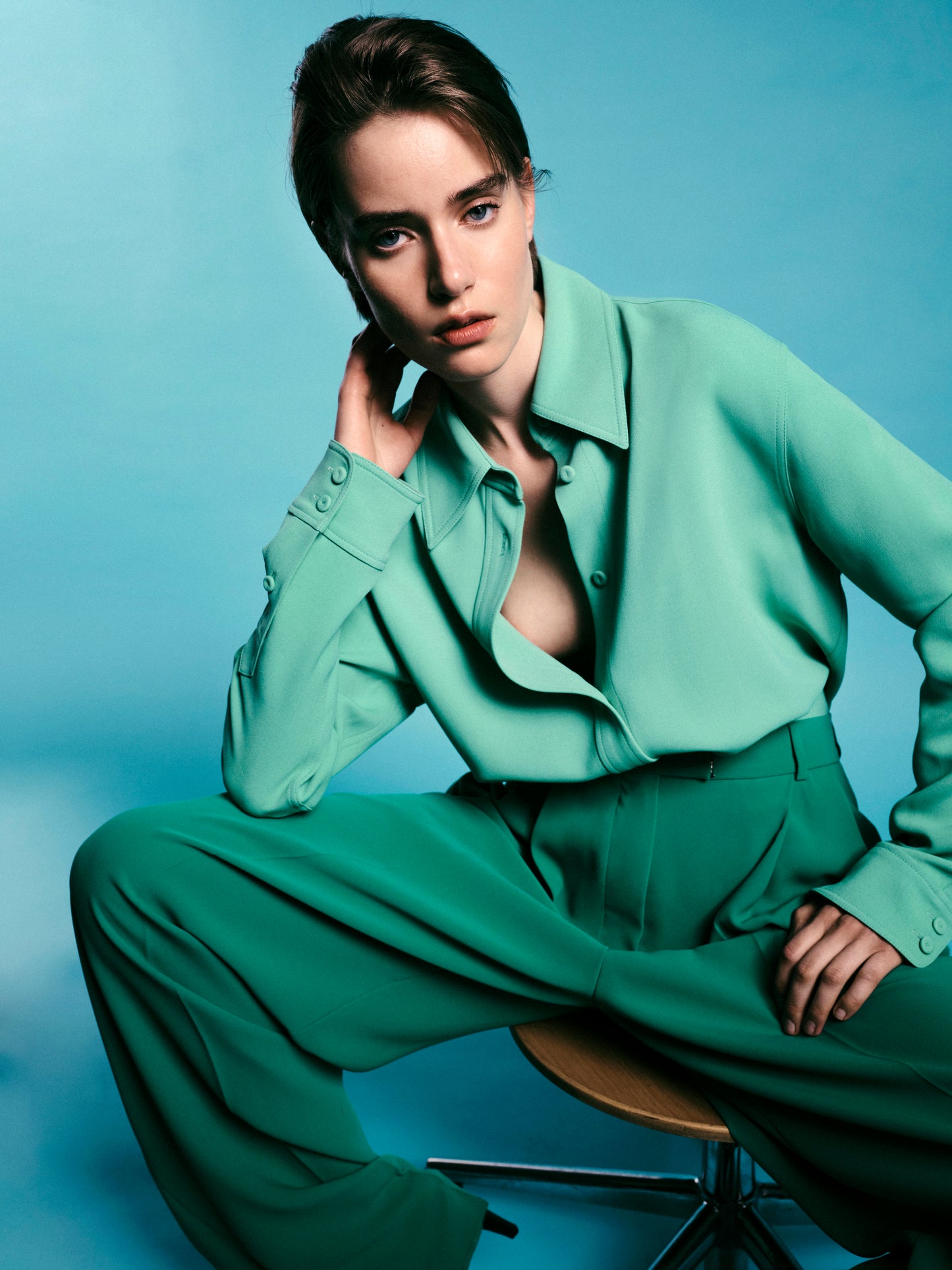 Slim fit blouse