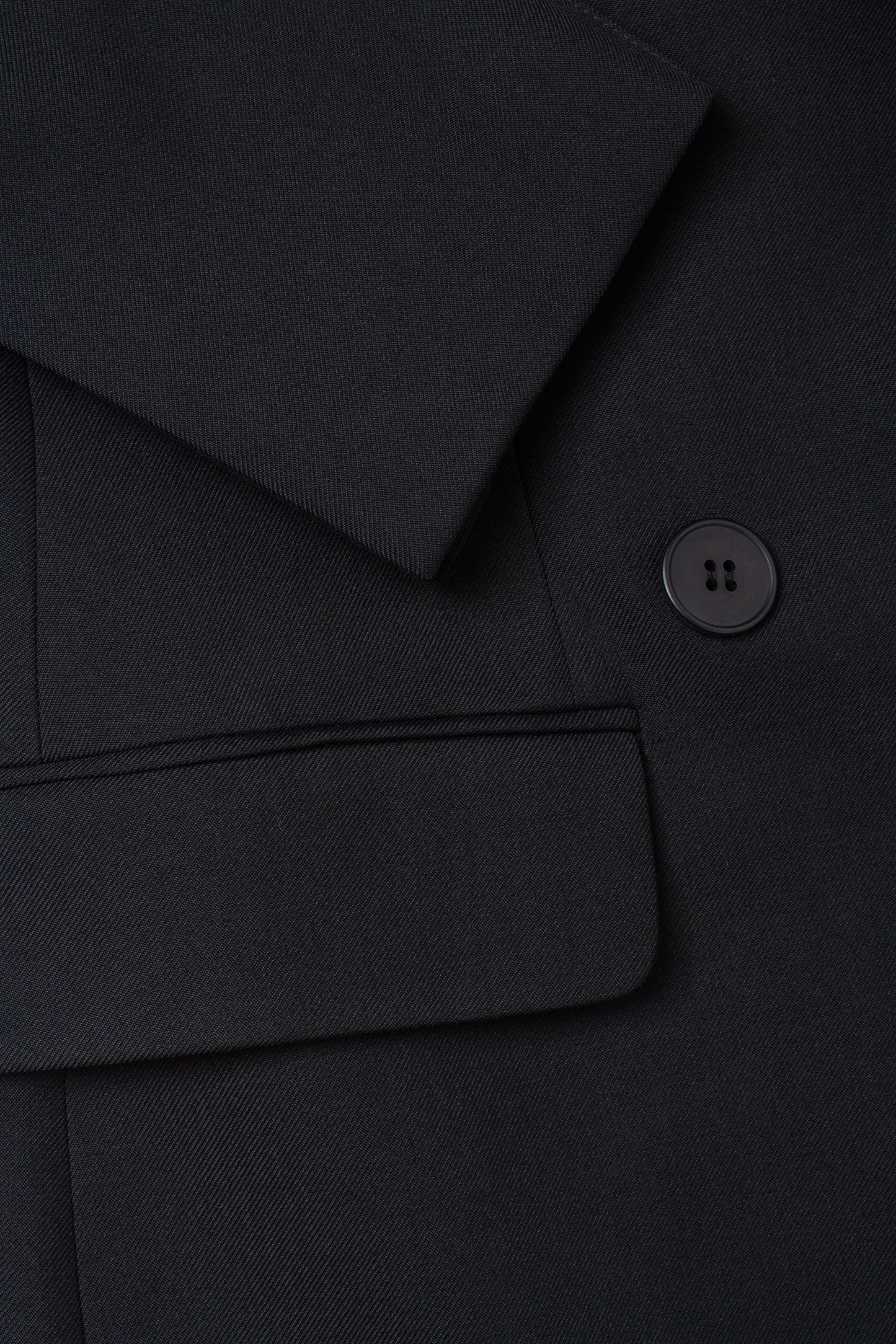 Fitted double-breasted jacket
