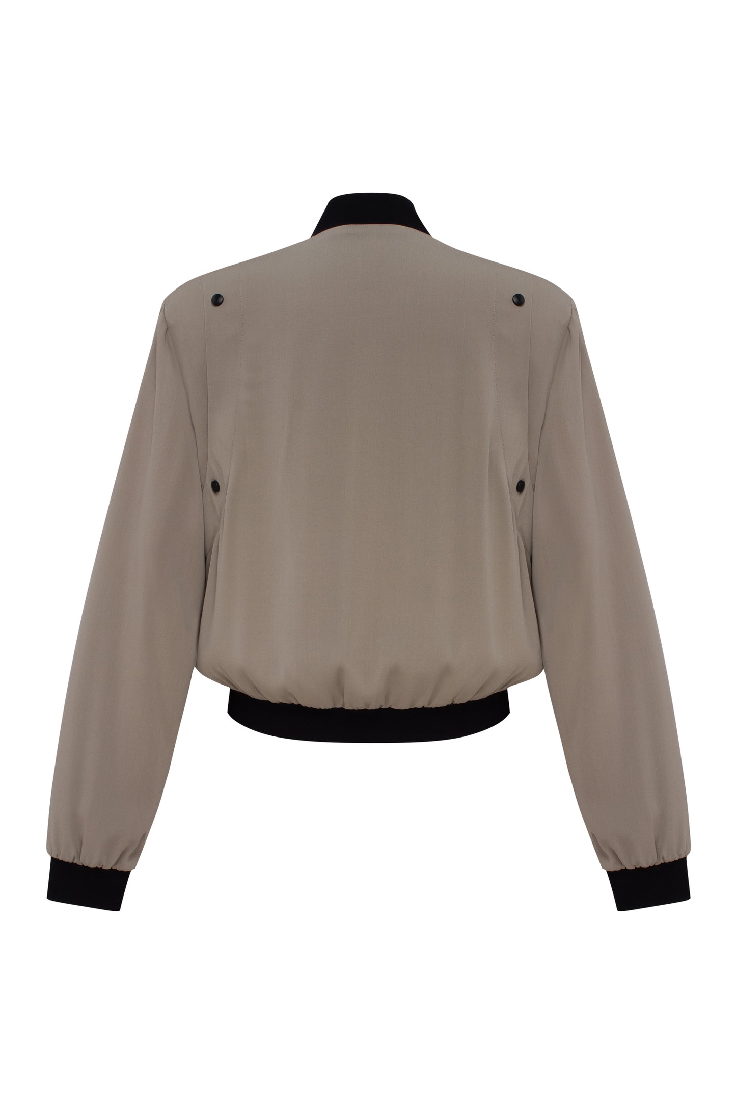 Silk bomber jacket