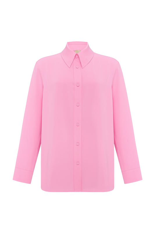 Classic fit shirt in pink