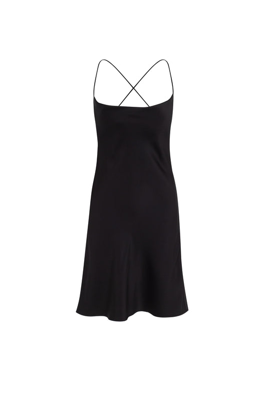 Silk mini dress