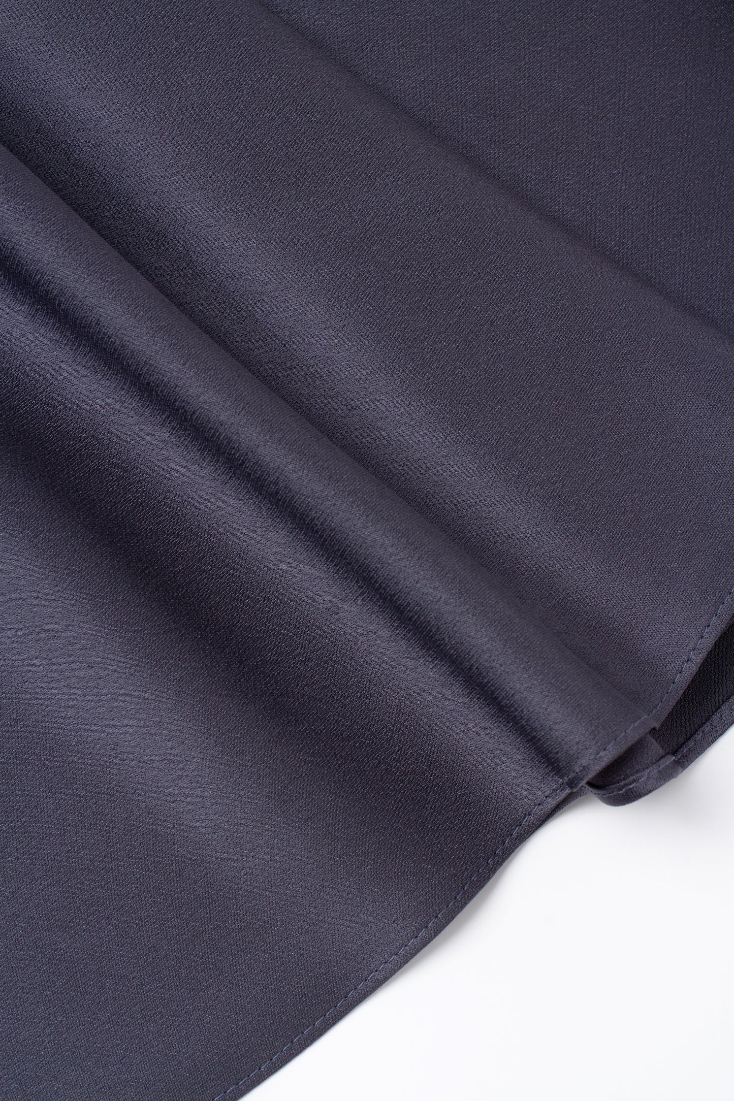 Silk mini dress in grey