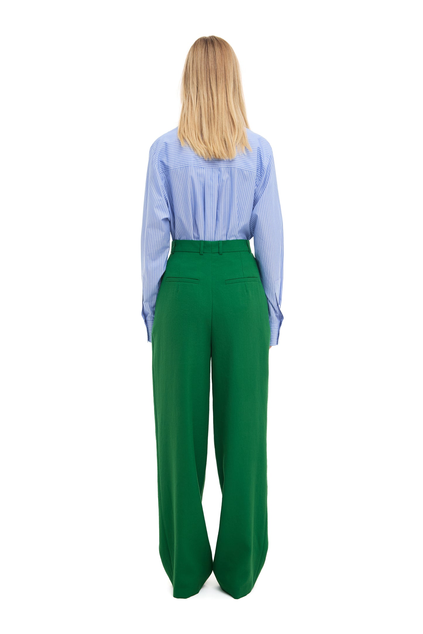 Pleated trousers