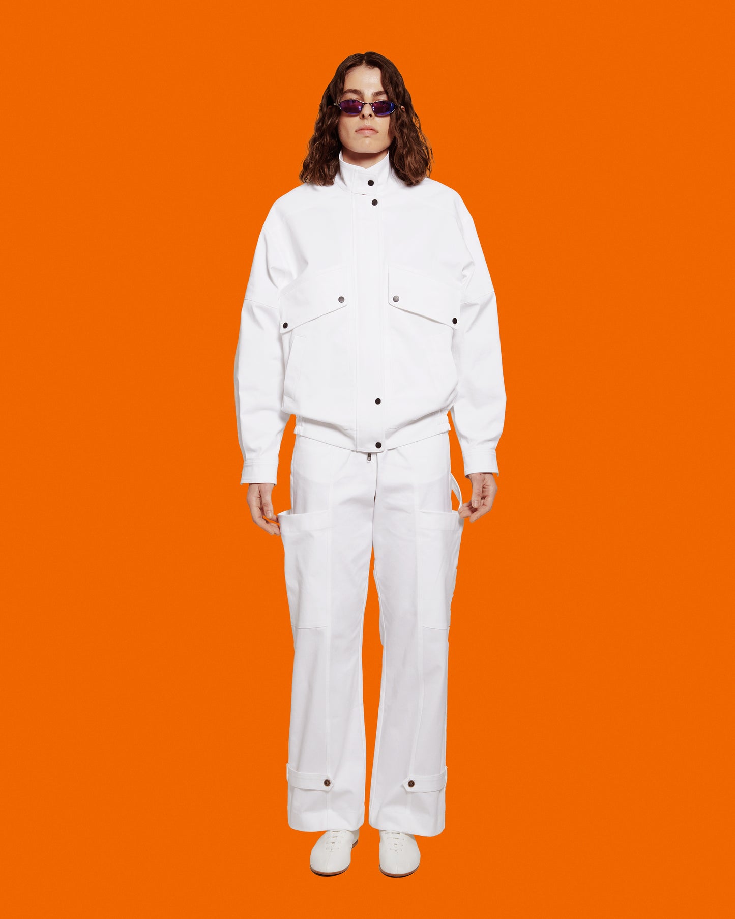 Cotton bomber jacket