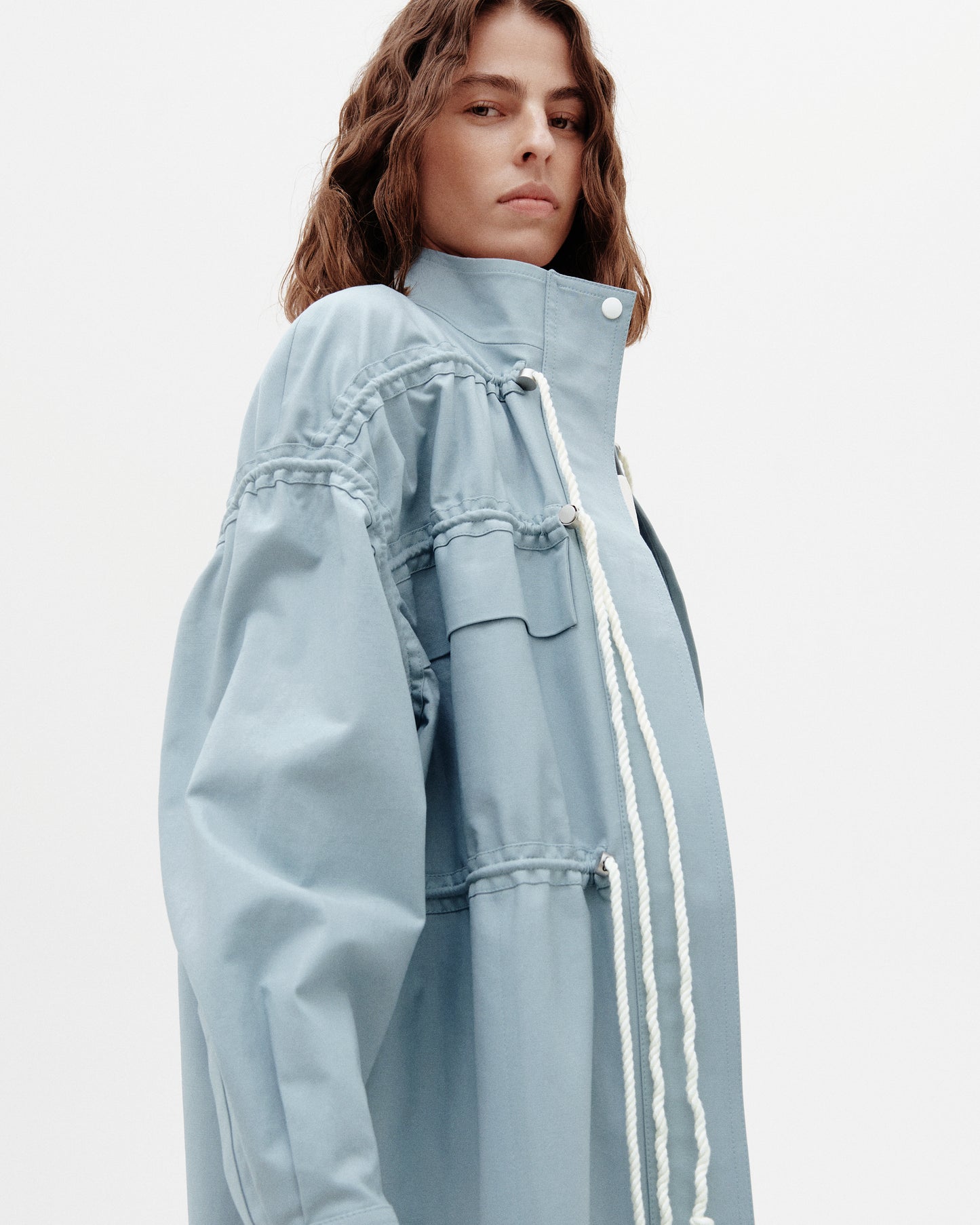 Cotton trench coat